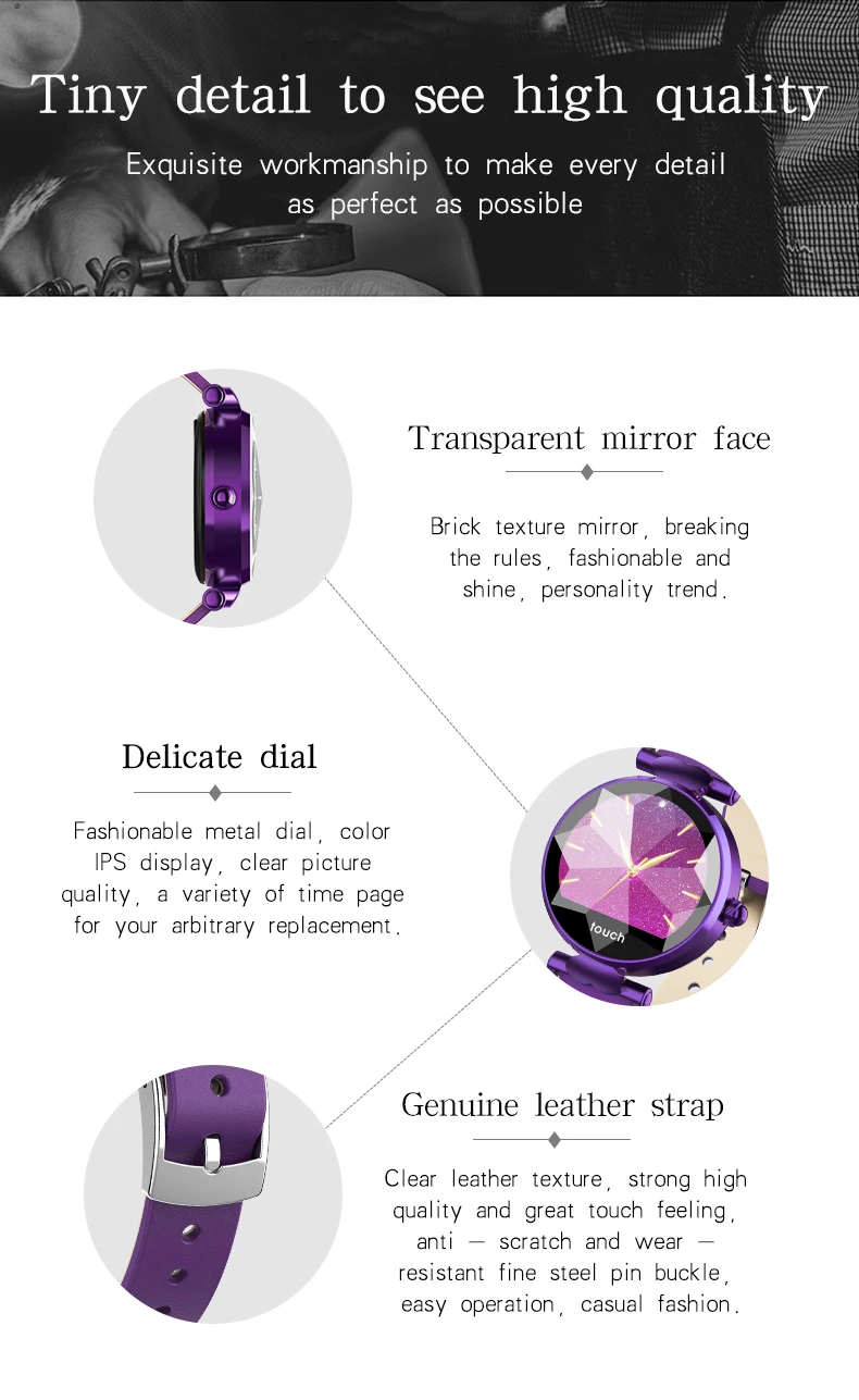 B80 Women Smart Watch Waterproof Heart Rate Monitoring Pedometer Bluetooth For Android IOS Fitness Bracelet Ladies Smartwatch (4)
