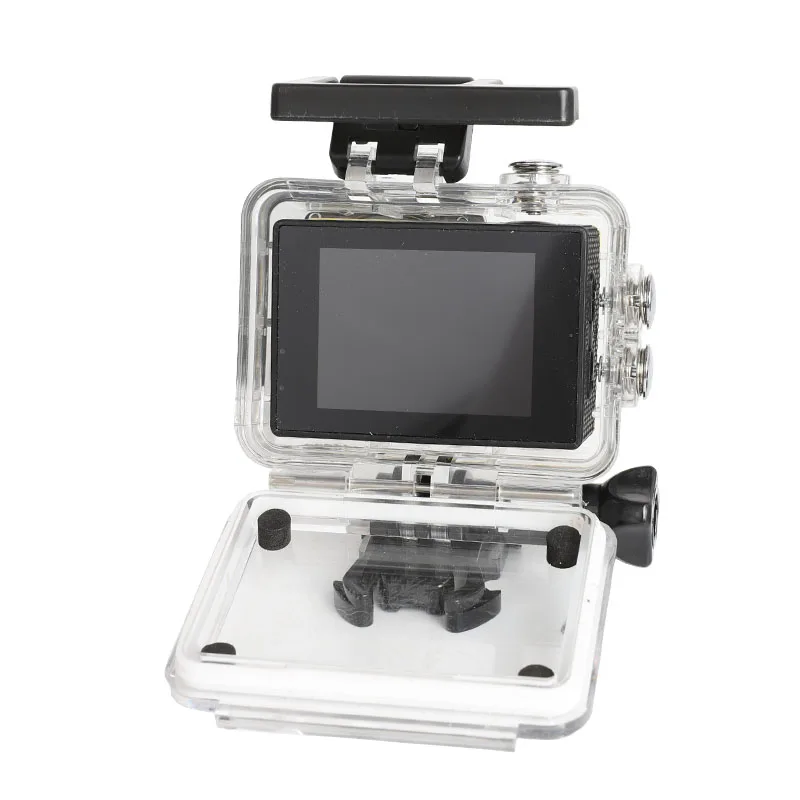 Водонепроницаемый чехол для SJCAM SJ4000 eken H9/R AKASO EK7000 EK5000/DBPOWER EX5000/подводный защитный чехол Аксессуары