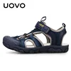 Kids Fashion Shoes 2025 Sock Style Color Matching Design Soft Durable Rubber Sole Comfortable Boys Sandals With #22-35 2
