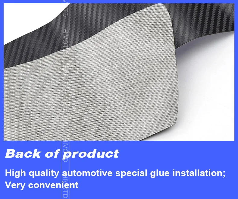 Hivotd For Volkswagen vw Tiguan 2 Car Accessories interior Rear Guard Bumper leather Sticker Sill Pad Car Styling Trim