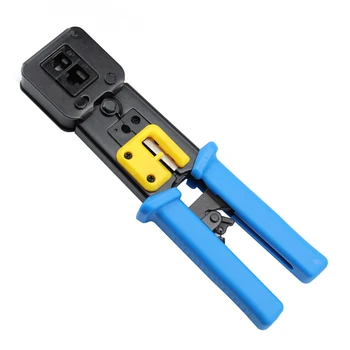 

crimper hand network tools pliers 6P6C 8P8C Cable Stripper pressing clamp tongs clip multi function 5Colors Network cable pliers