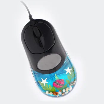 

Opto-electronic Wired Mouse Oceans Amber Mouse Office Mouse Cool Mouse