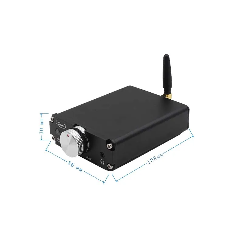 Новая версия ES9038 декодер Xmos CSR8675 Bluetooth 5,0 APTX HD LDAC с чехол для hifi усилитель аудио T1047
