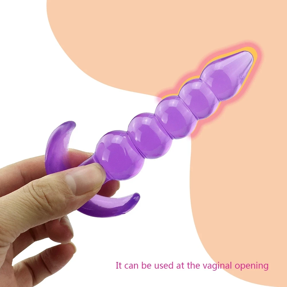 Plug anale in silicone per uomo e donna giocattolo sessuale_voghion.com