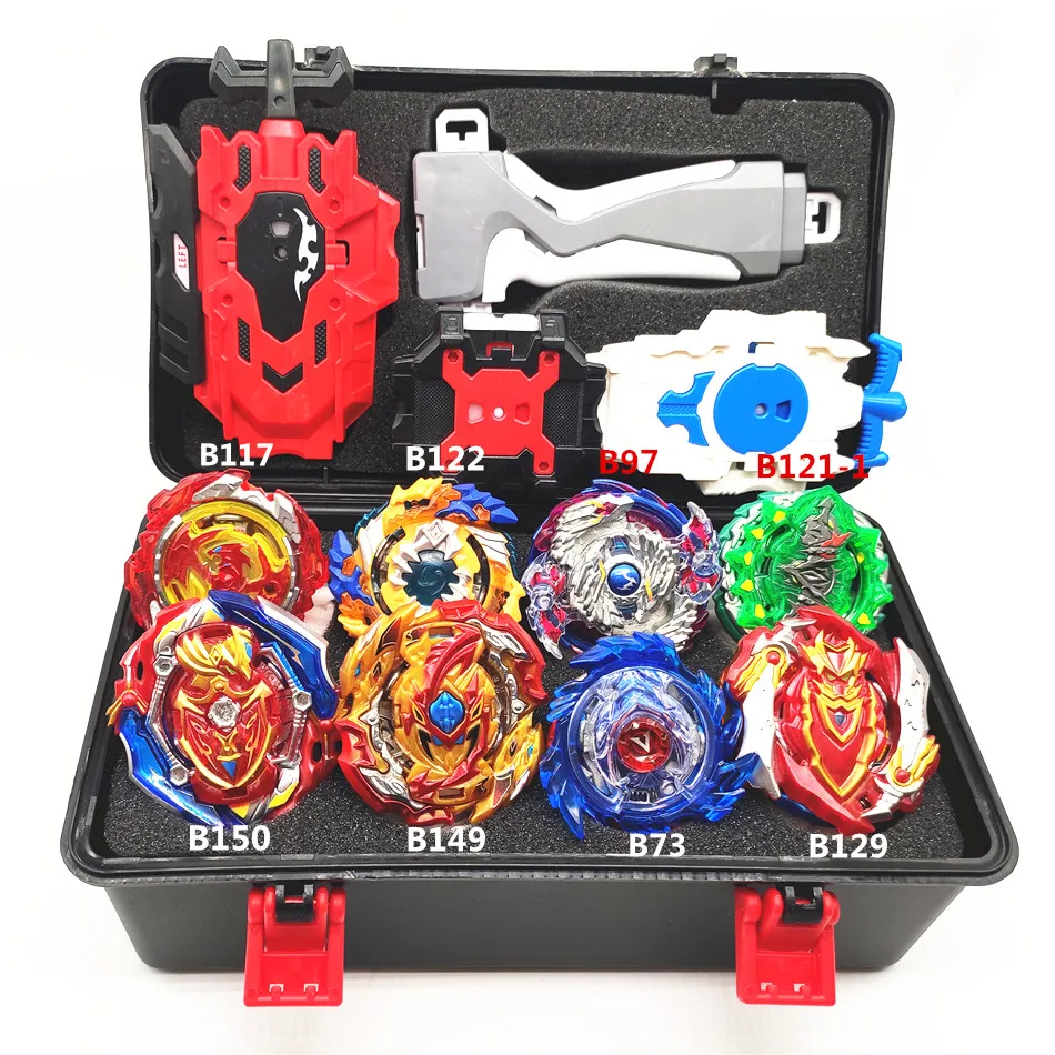 Beyblade Burst B-153GT лезвие игрушка металлический Funsion Bayblade набор коробка для хранения с ручкой пусковая пластиковая коробка игрушки для детей