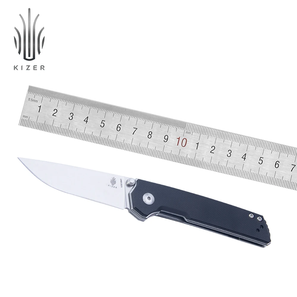 Online Cuchillo plegable Kizer de supervivencia 2019 nuevas llegadas mini domin V3516 cuchillo de caza de camping al aire libre N690 herramientas edc de acero