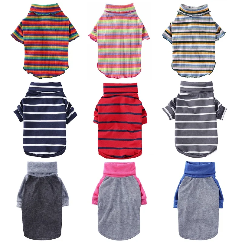 

Summer Small Dog Clothes For Large Dogs Soft Dog Shirt Cat Vest Clothing Chihuahua Outfit Pet Pullover Costumes 35