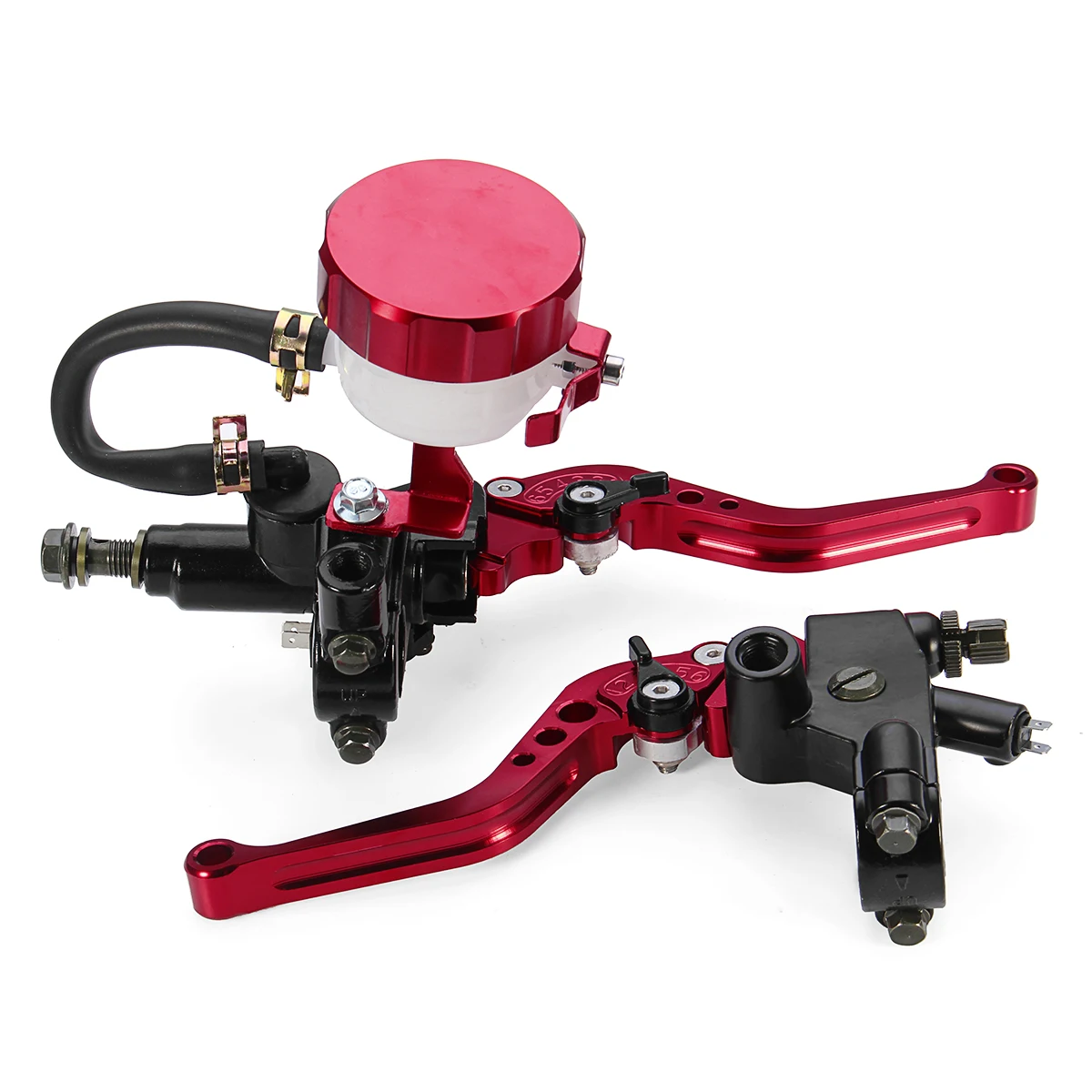 

New 7/8" Universal Motorcycle Brake Clutch Lever Master Cylinder Reservoir New Front Motorcycle Brakes Reservoir Set For Yamaha