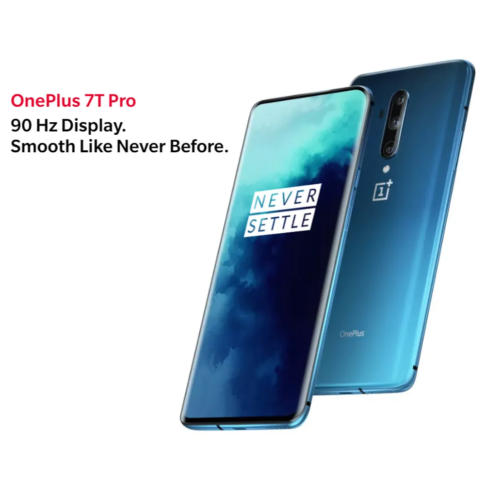 Глобальная версия Oneplus 7T Pro HD1910 8 Гб 256 мобильный телефон 6 67 "Snapdragon 855 + Octa core 48MP 4085