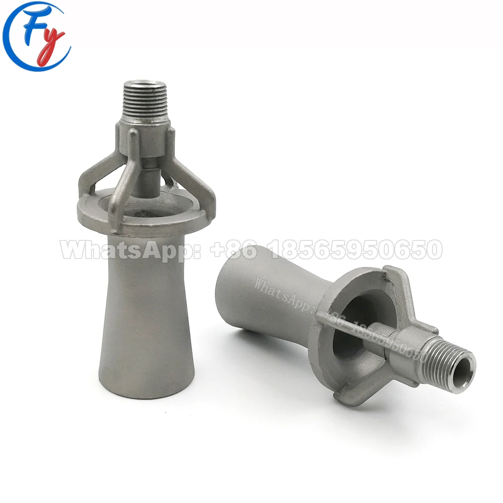 1/4" BSPT Stainless steel 316 eductor venturi nozzle epoxy industrial mixed jet venturi nozzle