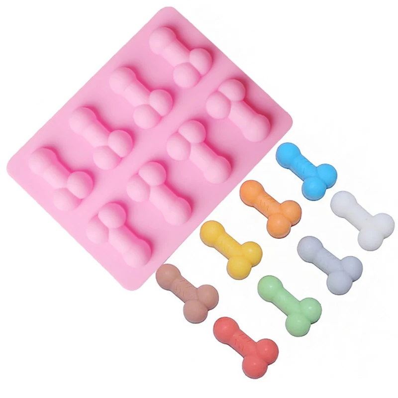 Sexy-Penis-Cake-Mold-Dick-Ice-Cube-Tray-Silicone-Mold-Soap-Candle-Moulds-Sugar-Craft-Tools
