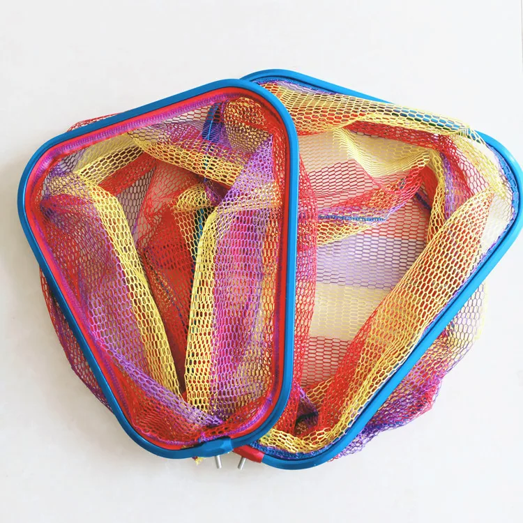 

Aluminium Alloy Triangle Copy Grille Quick-Dry Scratch-Resistant Hook Deepened String Bag Big Things Fish Catching Grille