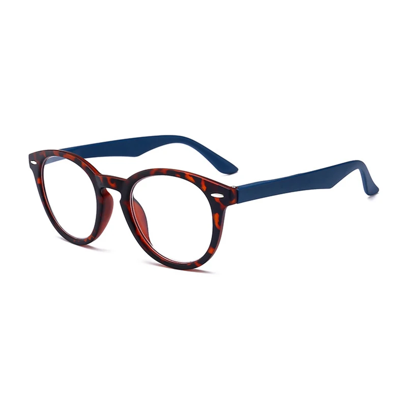 New Pc Frame Rivets Leopard Women Reading Glasses Magnifier Men Read