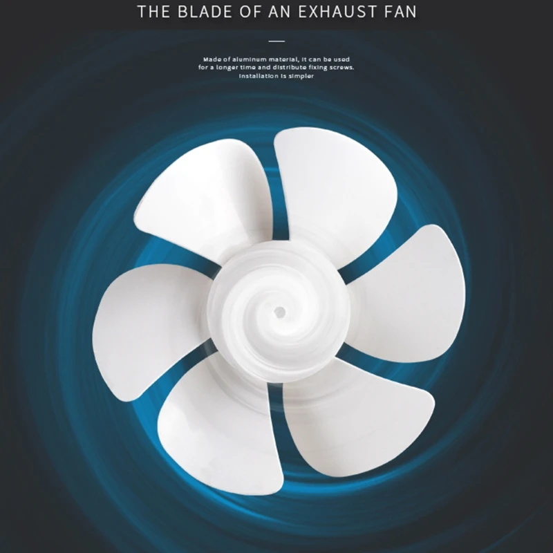 Description Picture 3 of itemPlastic Fan Blade Leaves Universal Household Exhaust Fan Standing Pedestal Fan Table Fanner Replacement Part 12/10/8/6In