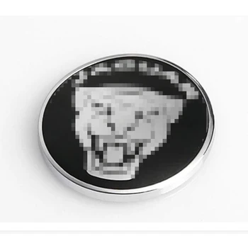 

2 pcs for Jaguar XF XE XJL XJ F-PACE XFL XJ Car Styling Accessories Gear Shift Button Sticker Logo Decoration