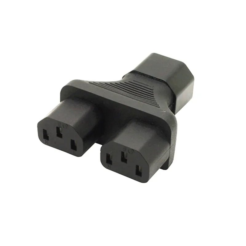 Переходник IEC 320 C14 Male to 2xC13 Female Y spiter TO TWO C13 Dual C13|adapter|adapter female |