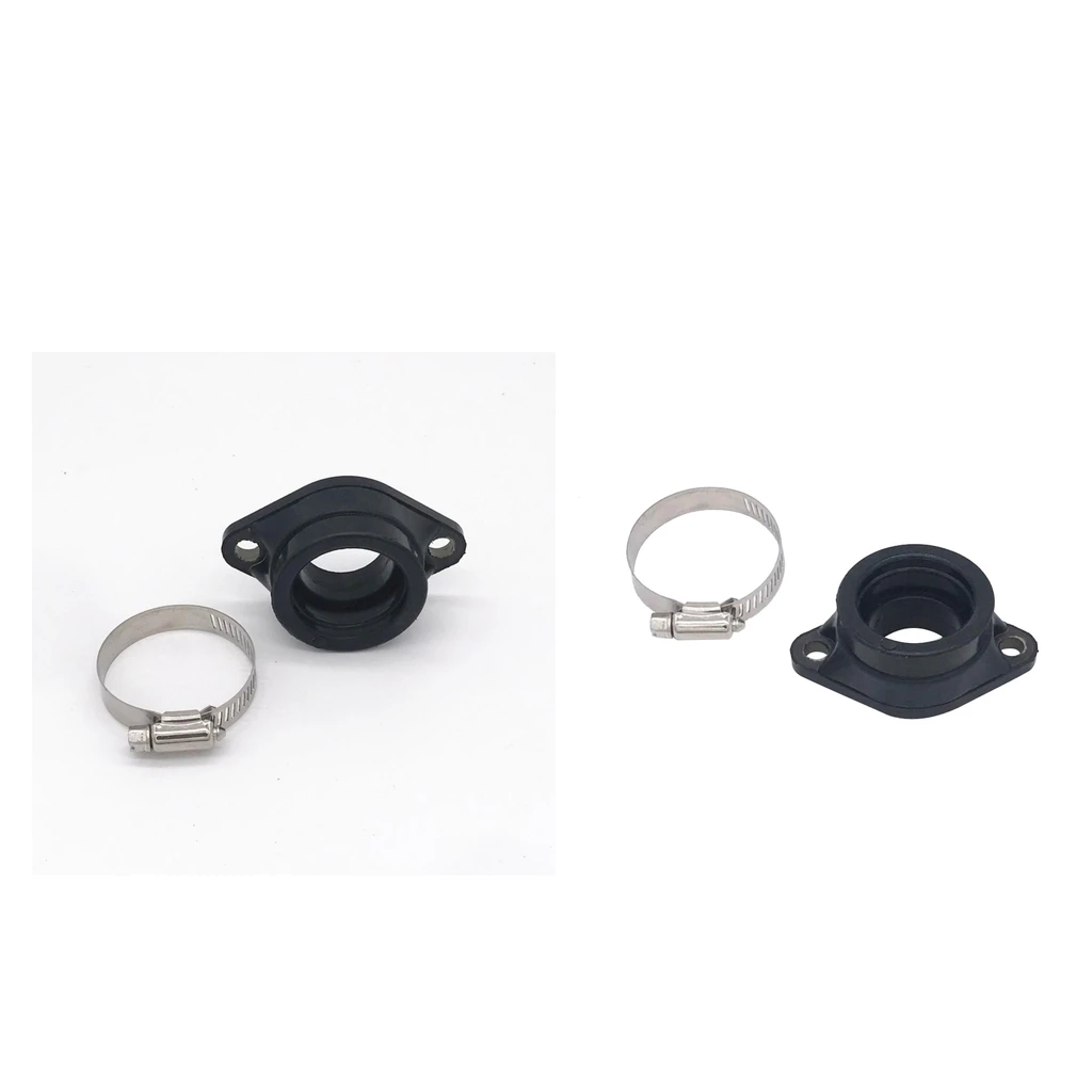 Perfeclan 2pcs Intake Carburetor Boot Flange 28 30mm for PWK UTV ATV Go Kart
