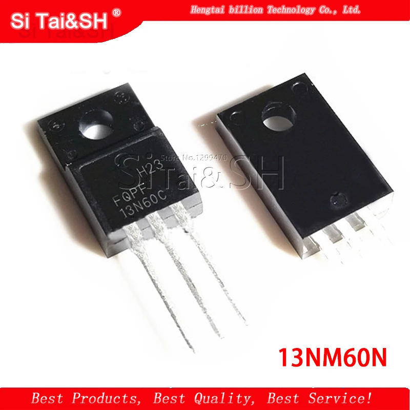 5pcs FQPF13N60C 13NM60N 13N60 K13A60D 13A600V TO-220F | Электронные компоненты и принадлежности