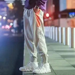 6 Хип-хоп летние штаны уличная Мужская Jogger длиной до щиколотки шаровары Мужская одежда танцевальные джоггеры брюки мужские брюки повседневные - Цвет: 6