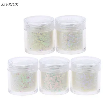 

5 Colors c Aurora Resin Crystal Sequins Glitter Pigments Kit Jewelry Making Tool