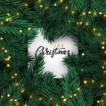 

Merry Christmas Backdrop Christmas Tree Light String Background Festive Photography Xmas Family Party Decoration Photo Booth