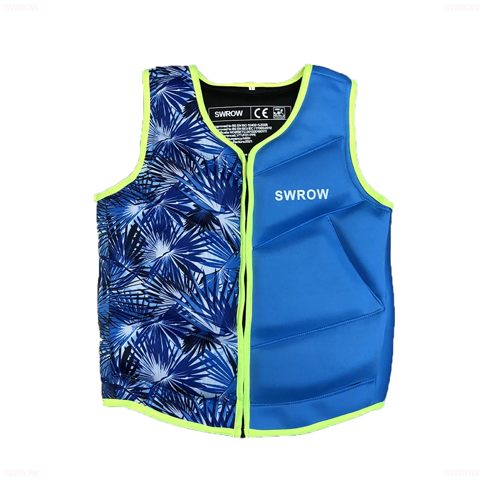 SWROW-Life Jacket for Adults and Children, Fishing Vest, Water Jacket,  Sports Clothes, Swim Skating, Ski, Rescue Boats, Drifting