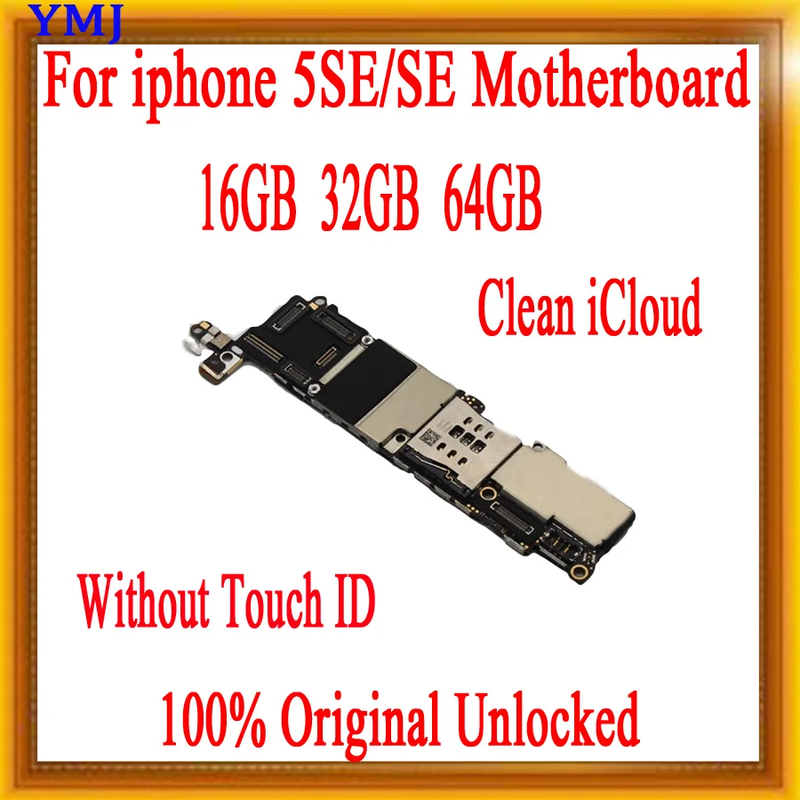 Материнская плата с/без Touch ID на 16/32/64 ГБ для iPhone SE|Антенны мобильных телефонов| |