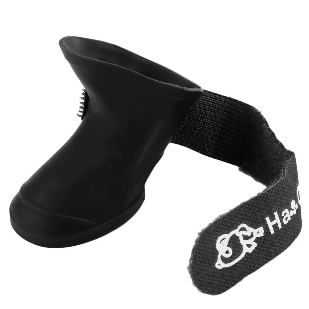 High Qualily Creative Design Pet Dogs Lovely Comfortable Waterproof PVC Boots Fashionable Type Soft Rain Shoes For Small Dogs