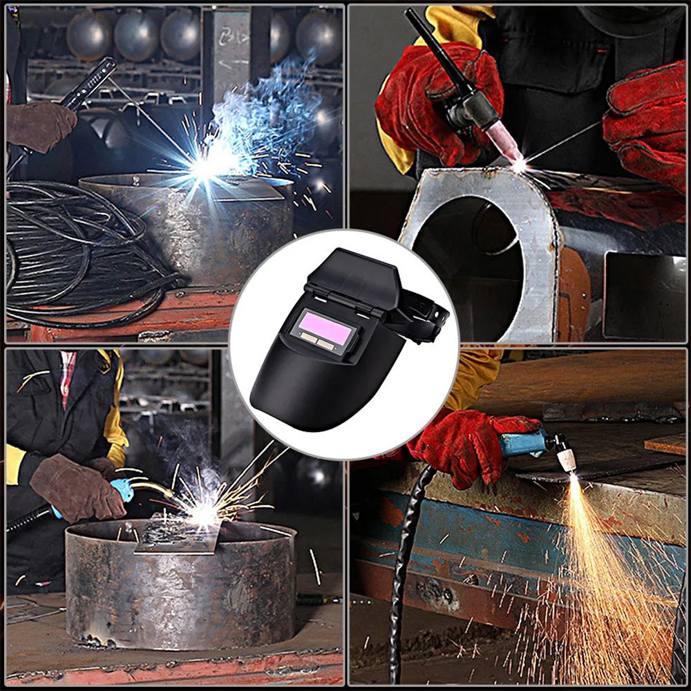 

Electric Welding Tool Accessories Welding Solar Helmet Adjustable Brightness Pitch Solar Welding Solar WeldingHood Helmet