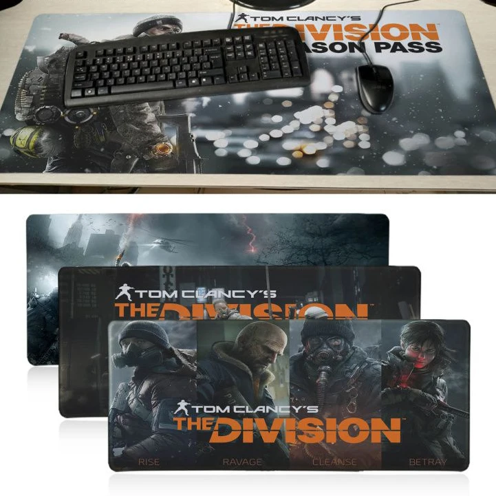 boyfriend gift The Division Keyboard Mat Desk Mat PC Computer Notebook Mice Mat Game Gaming For CSG