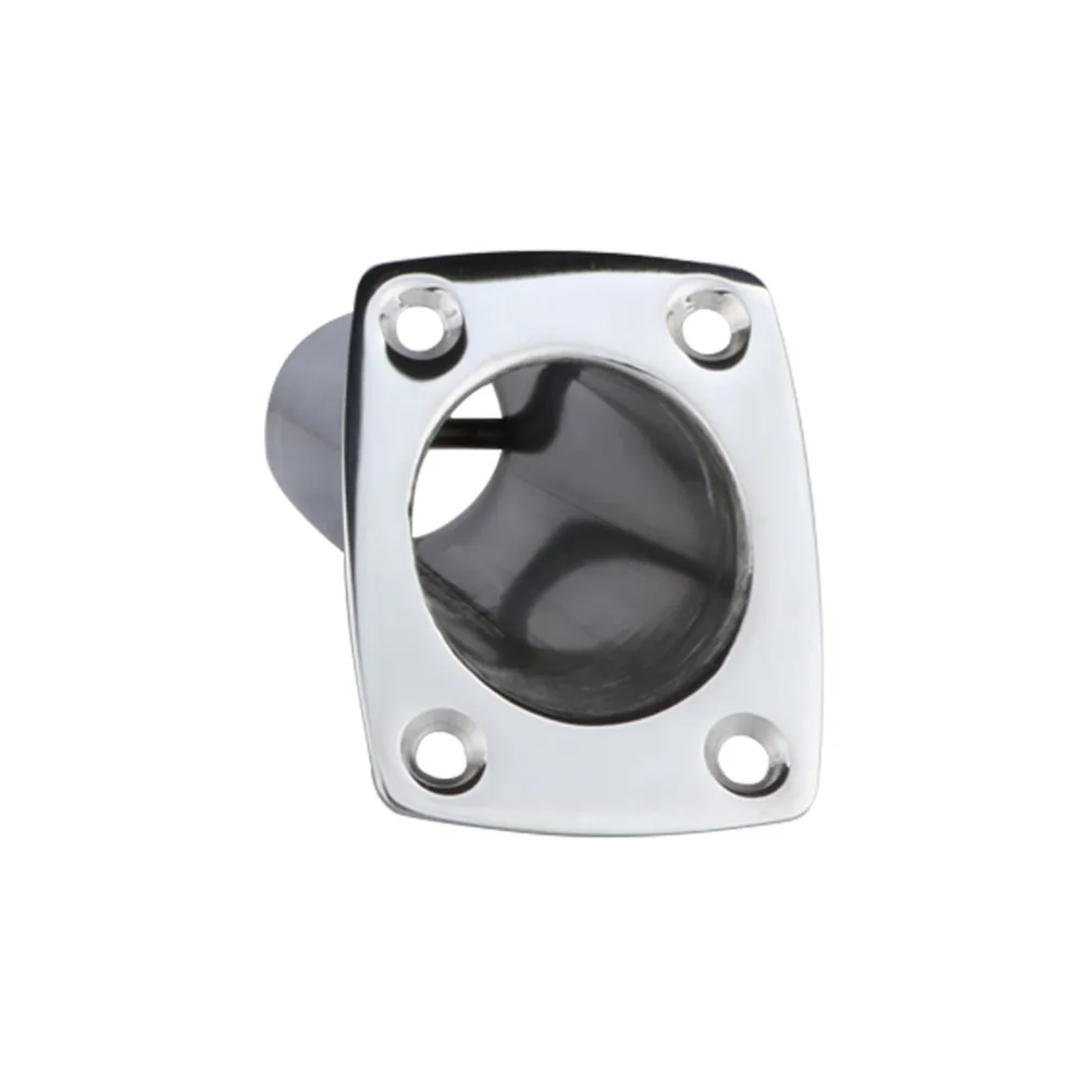 Bootszubehör 2 Stück Einbau-Rutenhalter für Boote aus 316 Edelstahl Angelzubehör Rohrzubehör 15 ° 90 ° – Detail 6