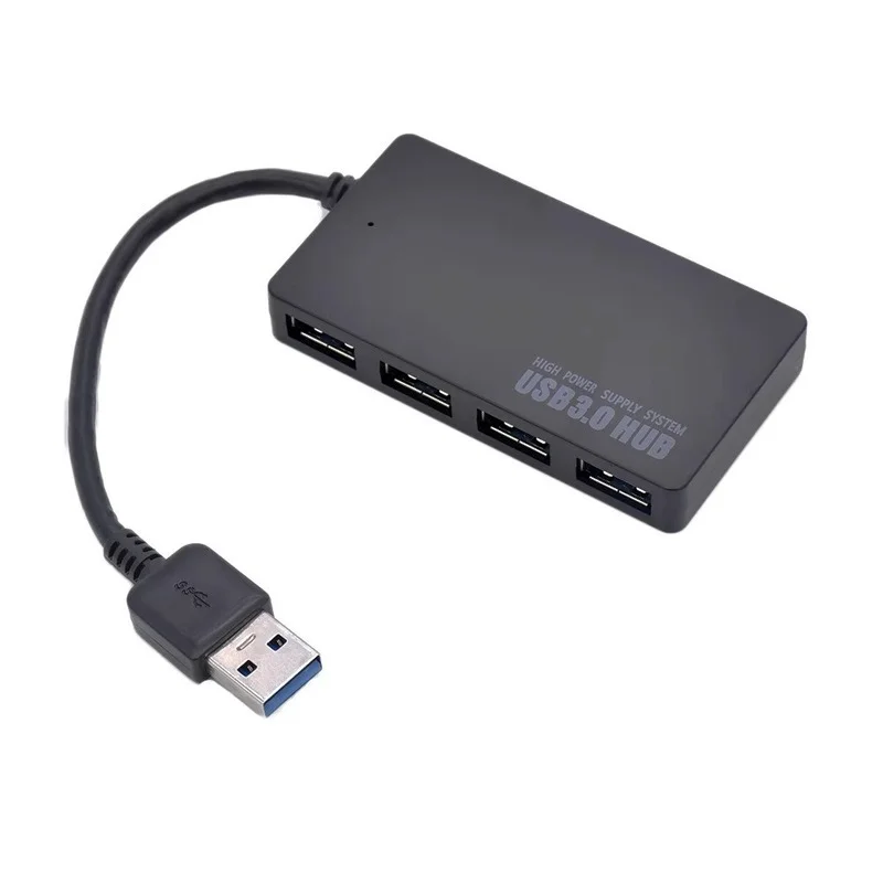 4-Порты и разъёмы USB3.0 концентратор высокой Скорость usb-хаб для