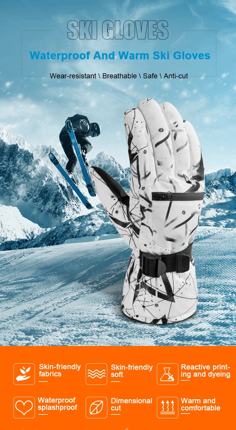 cold weather ski gloves