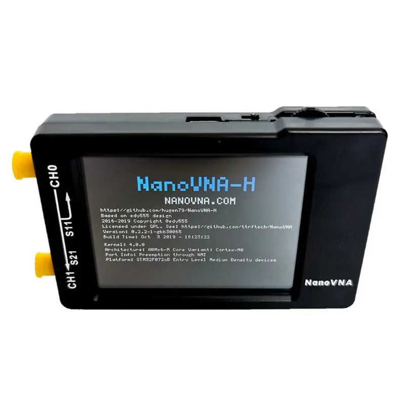 1 комплект сетевой коротковолновый анализатор NanoVNA-H векторная сетевая антенна коротковолновый анализатор MF HF VHF UHF хост