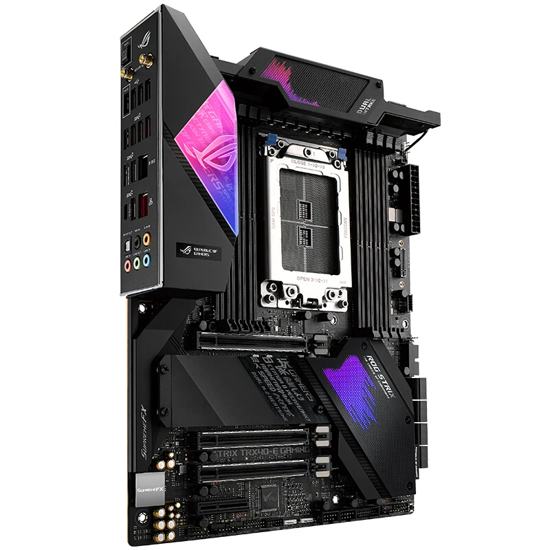  ASUS ROG STRIX TRX40-E GAMING (AMD TRX40/socket sTRX4) Support AMD Ryzen Threadripper PCI-E 4.0 USB