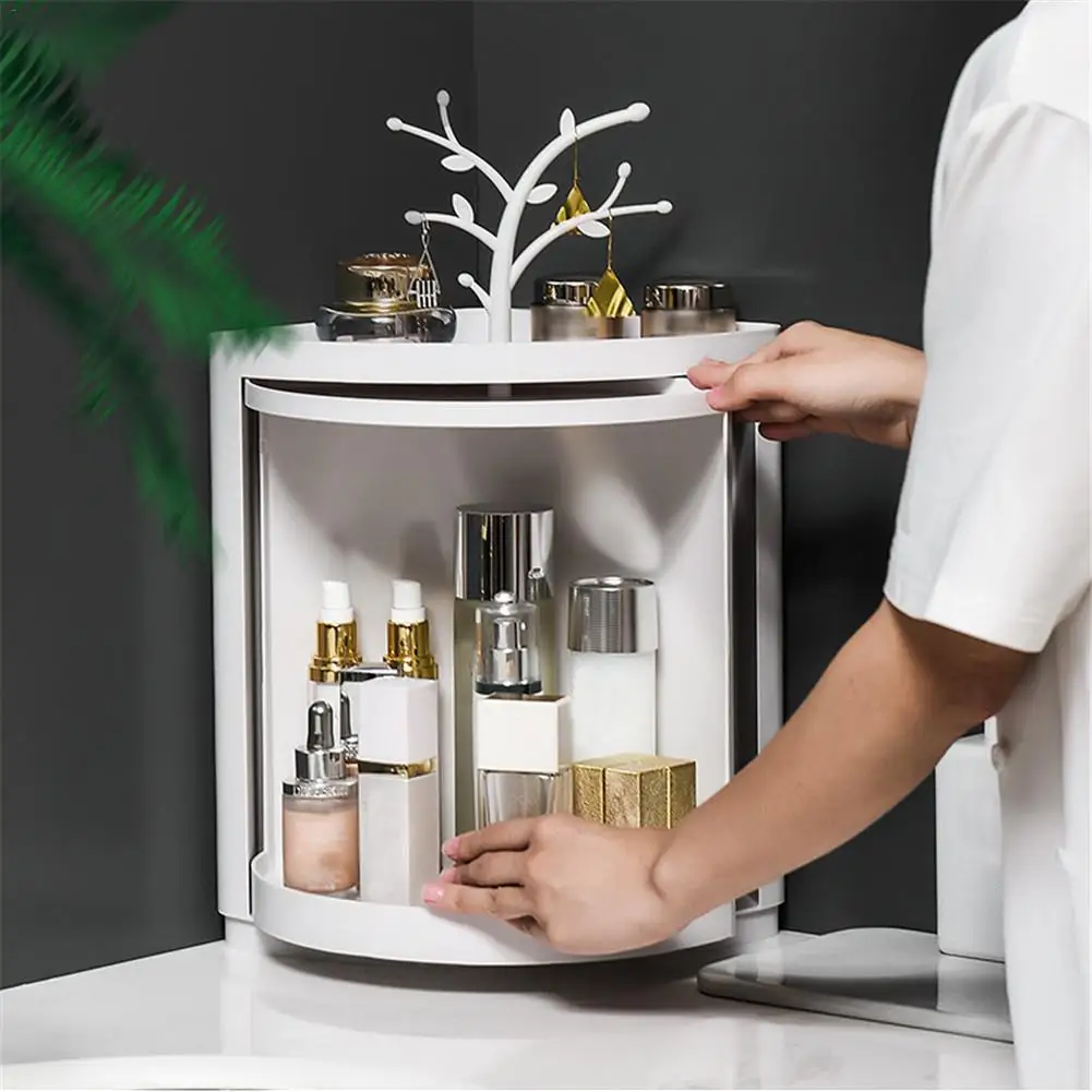 

Bathroom Shelf Holder Shower Shampoo Soap Corner Storage Rack Wall Mounted Plastic Cosmetics Organizer For Bathroom Kitchen