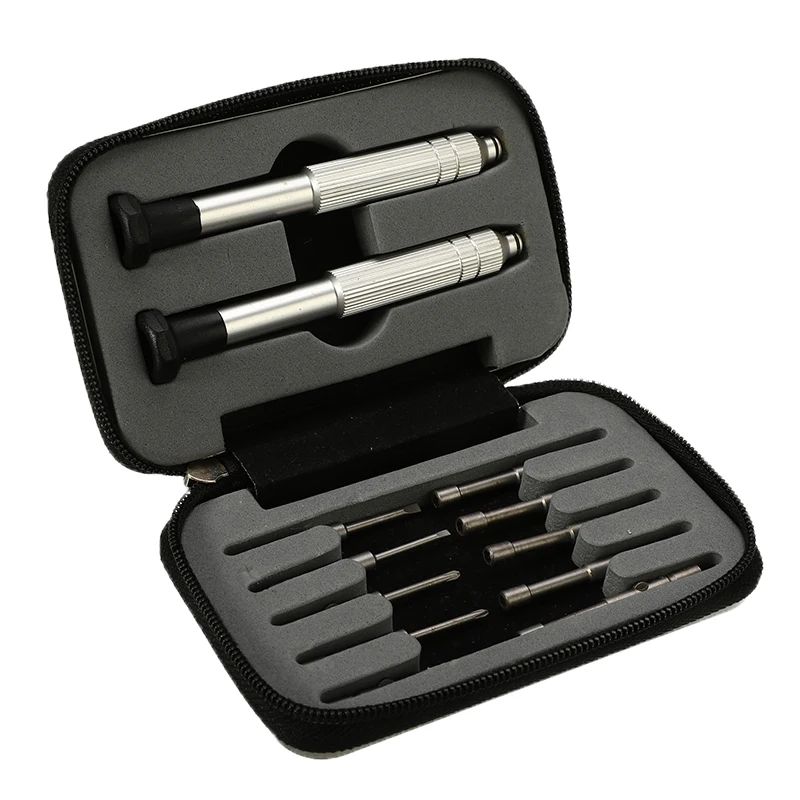 

12pcs High Precision Screwdriver Set Watchmakers Glasses Watch Repair Hex Screw Driver Hand Tool Phone Precision Service Tool