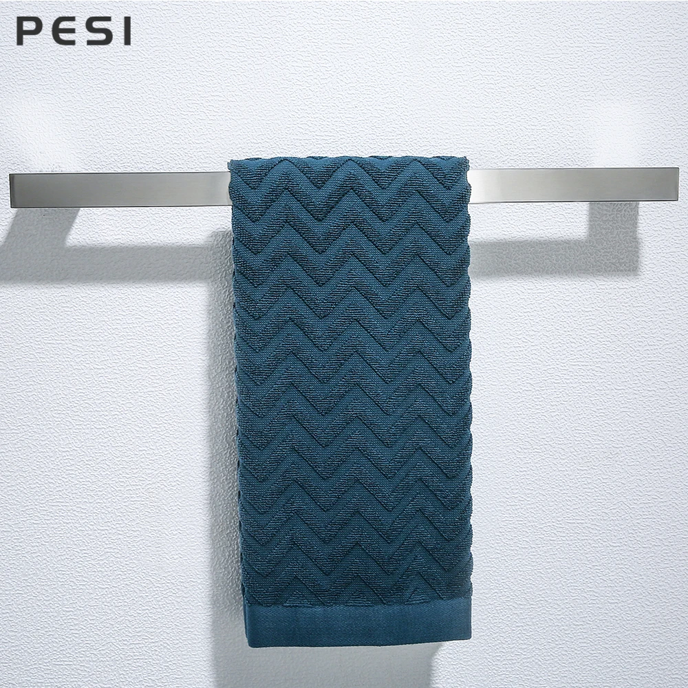Bathroom Towel Holder 18 Inch 304 Stainless Steel Towel Rack Wall Mounted Bar Rod Rail Bathroom Accessorie