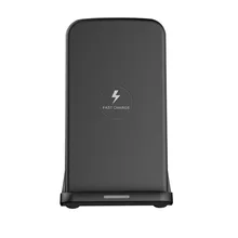 15 Вт мобильный телефон Тип C Портативный Док-станция для дома подставка держатель Qi Беспроводное зарядное устройство станция путешествия Быстрая зарядка универсальный Смарт