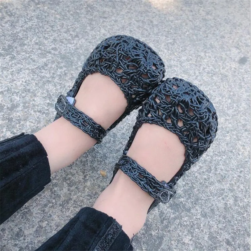 Mini Melissa/прозрачные сандалии для девочек; сандалии принцессы для девочек; нескользящая пляжная обувь для девочек; обувь для маленьких девочек; Размеры 6-11