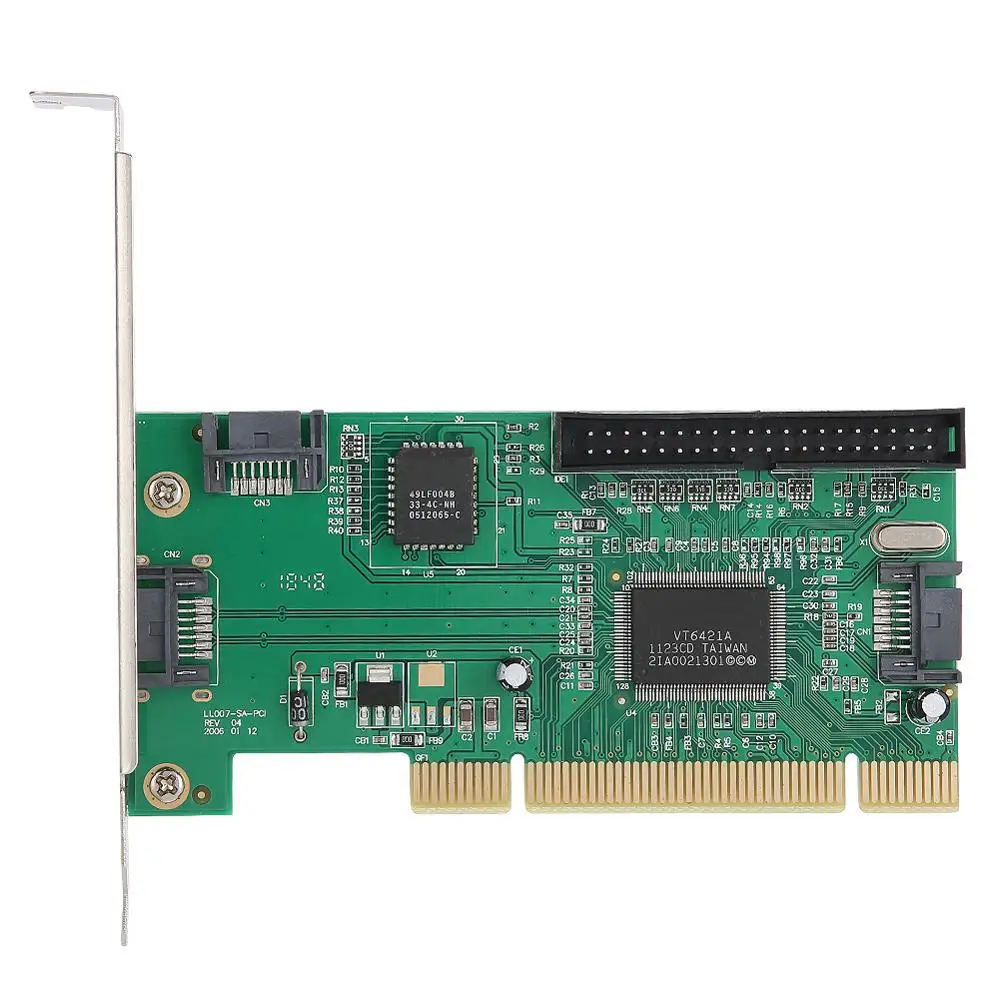 PCI SATA+ IDE Плата расширения Riser Card адаптер конвертер для ноутбука