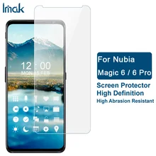 Imak braço transparente macio à prova de explosão superfície wearproof película de proteção para magia vermelha 6 pro protetor de tela