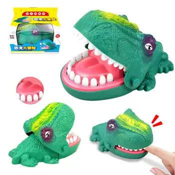 

New Bite Hand Dinosaur Parent-Child Interactive Toy Soft Dinosaur Hand Crazy Biting Hand Finger Toys Funny Party Game For Family