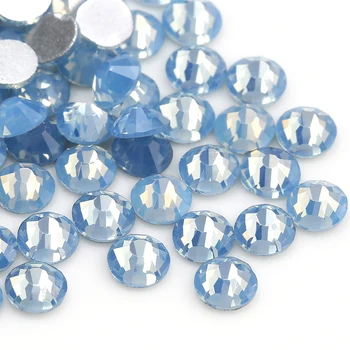 

YL 52Colors Blue Opal SS3-34 Non-Hotfix Rhinestones,Glass Strass Hotfix Iron On Rhinestones For Nail Art Sewing & Fabric Decoret