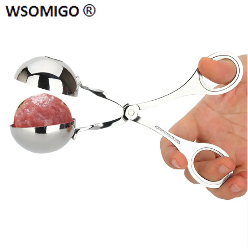 Кухонные аксессуары WSOMIGO 1 шт. рыбные шарики из нержавеющей стали стандартный