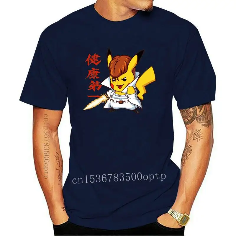 Новая Черная хлопковая Футболка Pikuwabara Pika x Kazuma Kuwabara Yu Hakusho |