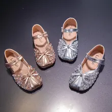 silver flower girl shoes