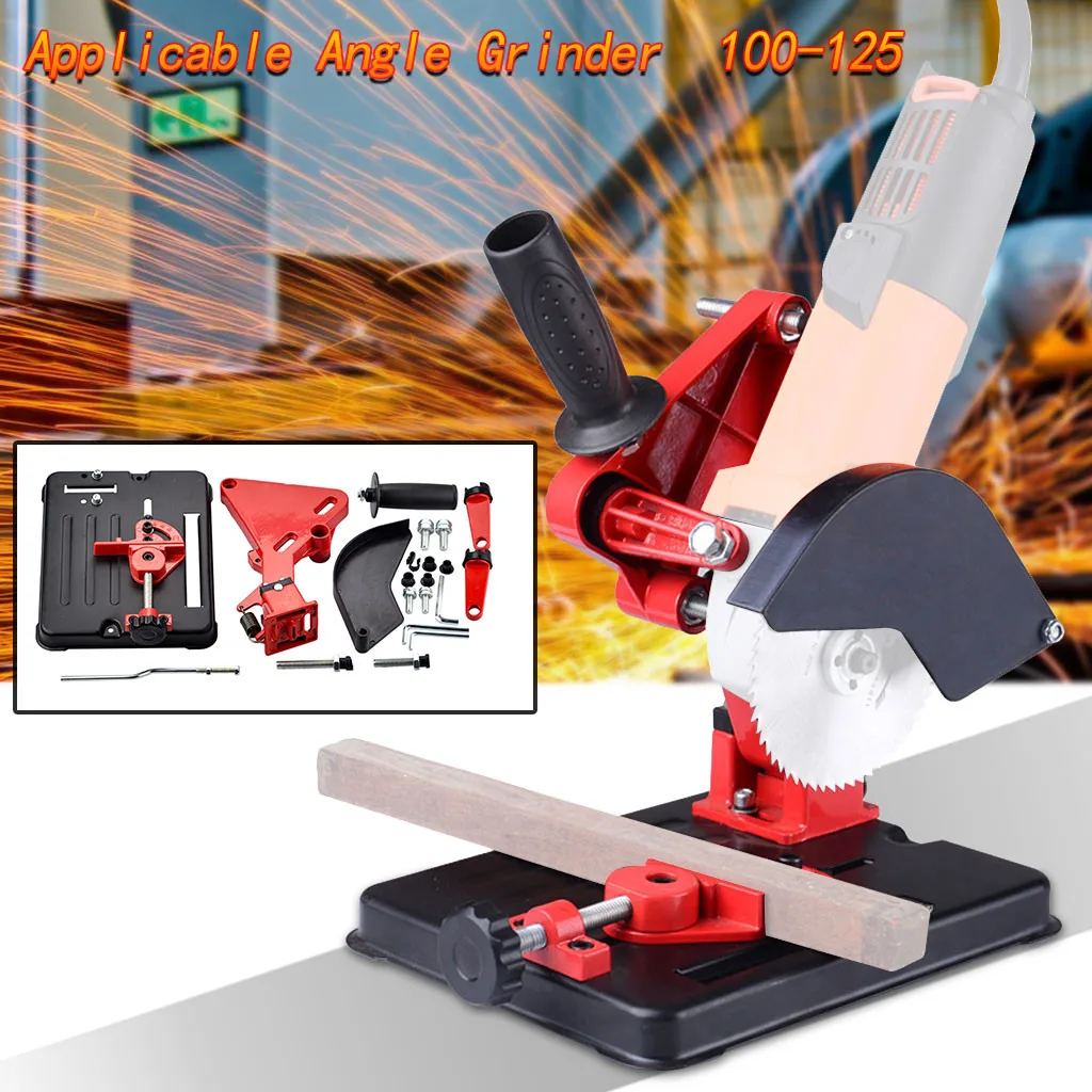 

best selling 2019 products Angle grinder support grinder for power tool cast iron base 100-125 accessory tools herramientas