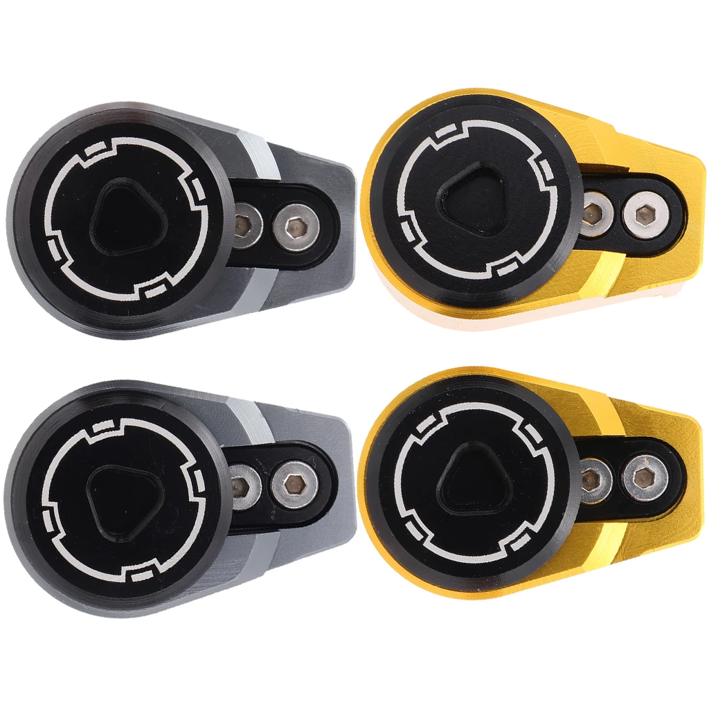 M8 & M10 CNC Universal Motorbike Shock Absorber Stabilizer Trim Cover Anti-theft Lock
