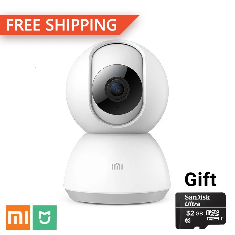 

Original IMILAB Smart Carmera Baby Monitor IP Camera Mijia Imilab 1080P infrared Night Vision 360 Angle Video Smart Home Wifi